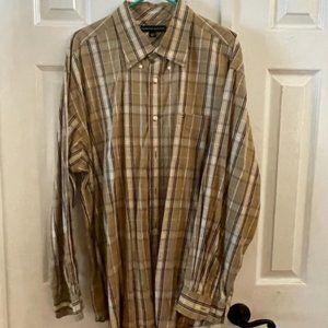 TOMMY HILFIGER LONG SLEEVE DRESS SHIRT  XL